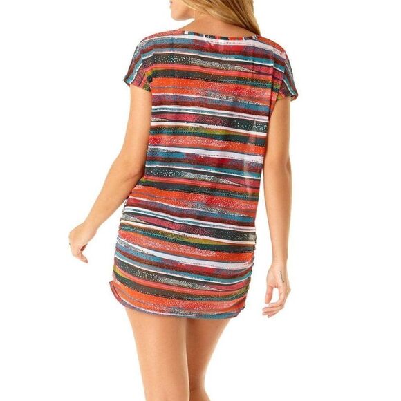 Anne Cole Sand Stripe Printed Cover-Up size XS/Sm - Picture 3 of 12